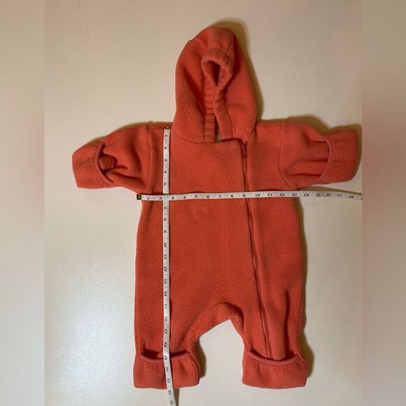Lands’ End 3 Months Pink/Salmon Snow Suit - Picture 7 of 11